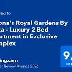 Eleona's Royal Gardens By Yiota - Luxury 2 Bed In Exclusive Complex